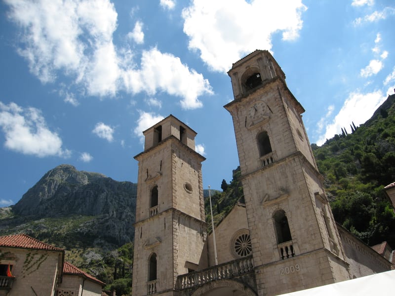 St Tryphon Cathedral and medieval Kotor Old Town
